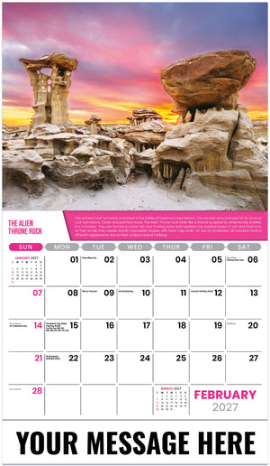 Planet Earth - 2027 Promotional Calendar