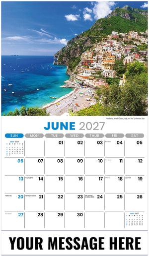 Sun, Sand & Surf - 2027 Promotional Calendar
