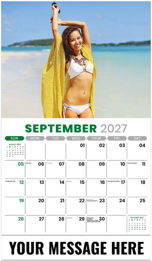 Swimsuits - 2027 Promotional Calendar
