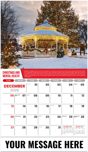 Health Tips - 2027 Promotional Calendar