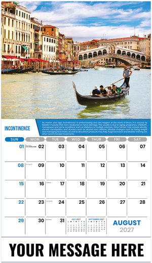 Health Tips - 2027 Promotional Calendar