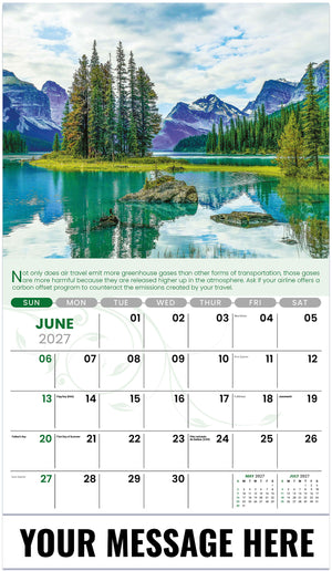Go Green - 2027 Promotional Calendar