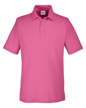 CORE365 Men's Fusion ChromaSoft™ Pique Polo - Charity Pink