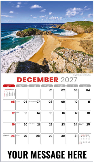 Sun, Sand & Surf - 2027 Promotional Calendar