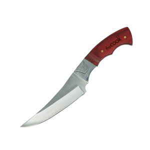 Stainless Steel Knife with Wood Handle