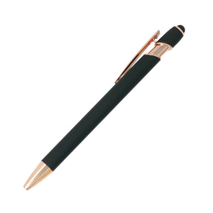 Shelby Prime Soft Grip Pen - Black