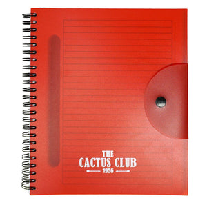 8" x 6" Spiral Notebook - Red