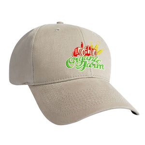 Structured Midweight 100% Cotton Sports Cap - Custom Embroidered