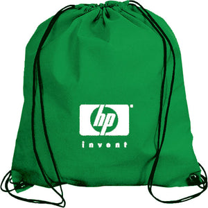 Small 90 d Drawstring Cinch Bag - Kelly Green