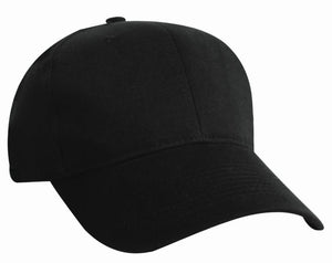 Medium weight Unstructured Cap - Black