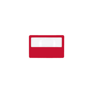 Credit Card Magnifier - Red