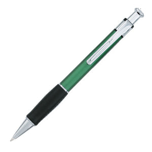 Charger Plastic Click-Action Promotional Pen - Green