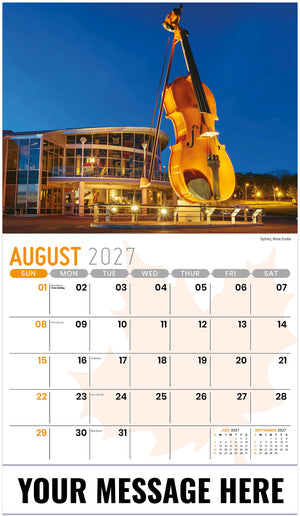 Scenes of Canada - 2027 Promotional Calendar