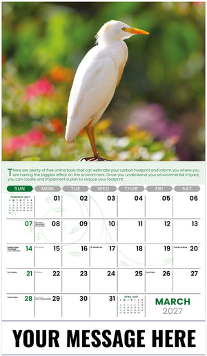Go Green - 2027 Promotional Calendar