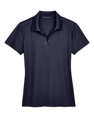 Devon & Jones CrownLux Performance™ Ladies' Plaited Polo - Navy