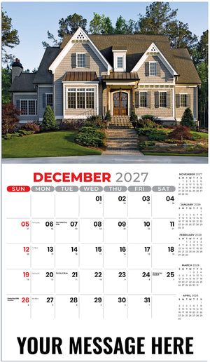 Homes - 2027 Promotional Calendar