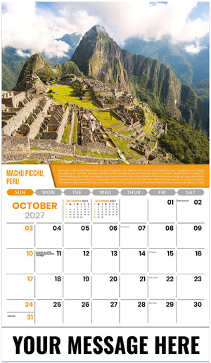 World Travel - 2027 Promotional Calendar