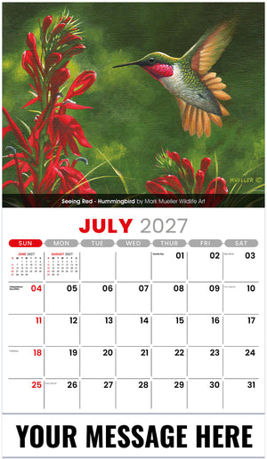 Garden Birds - 2027 Promotional Calendar