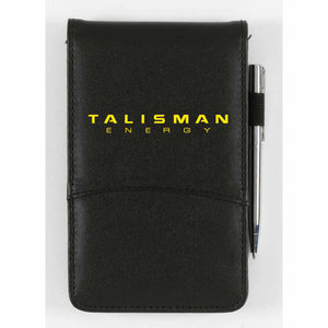 Notebook with Calculator and Pen - Black