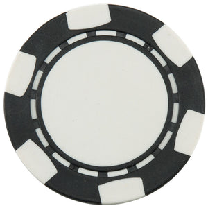 Ball Marker - Casino Chips - Black