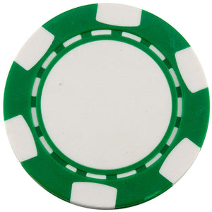 Ball Marker - Casino Chips - Green