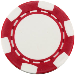 Ball Marker - Casino Chips - Red
