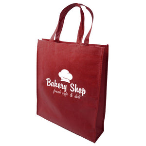 The Shopper Tote - Burgundy