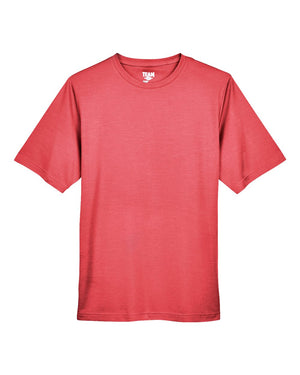 Team 365 Men's Sonic Heather Performance T-Shirt - Sport Red Heather