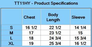 Team 365 Youth Sonic Heather Performance T-Shirt - Specs