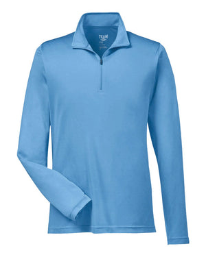 Team 365 Men's Zone Performance Quarter-Zip - Sport Light Blue