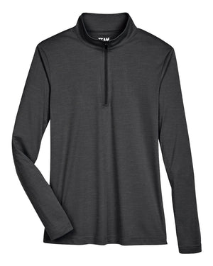 Team 365 Ladies' Zone Sonic Heather Performance Quarter-Zip