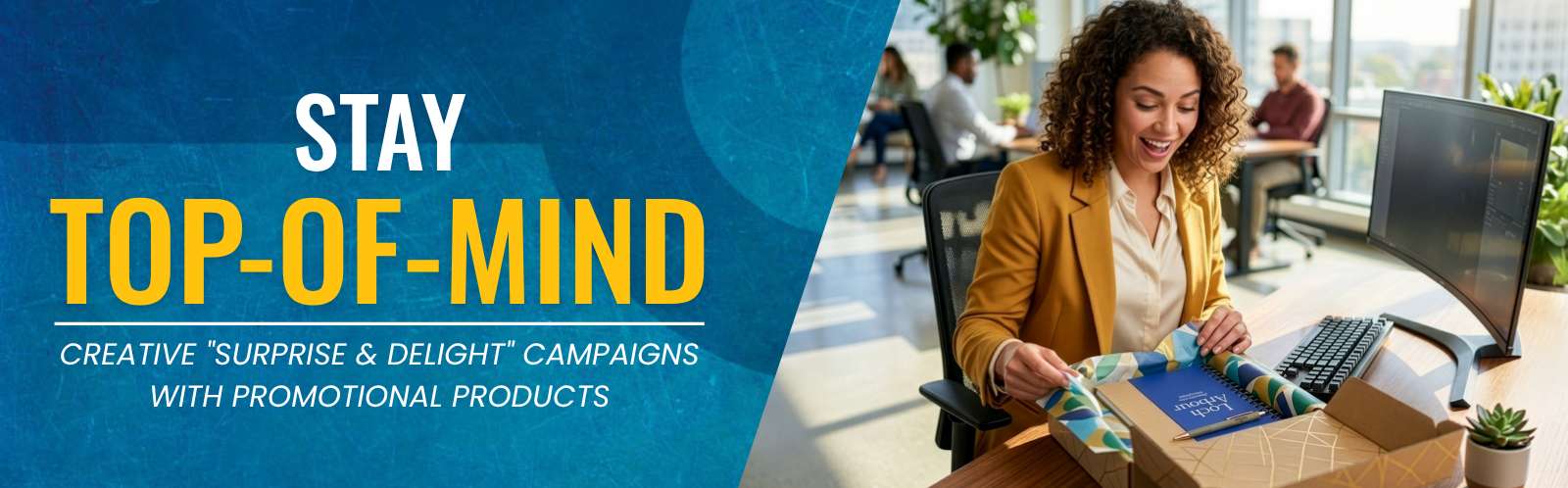 Stay Top-of-Mind: Creative "Surprise & Delight" Campaigns with Promotional Products
