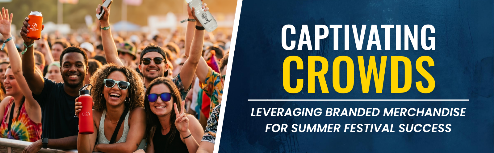 Captivating Crowds: Leveraging Branded Merchandise for Summer Festival Success
