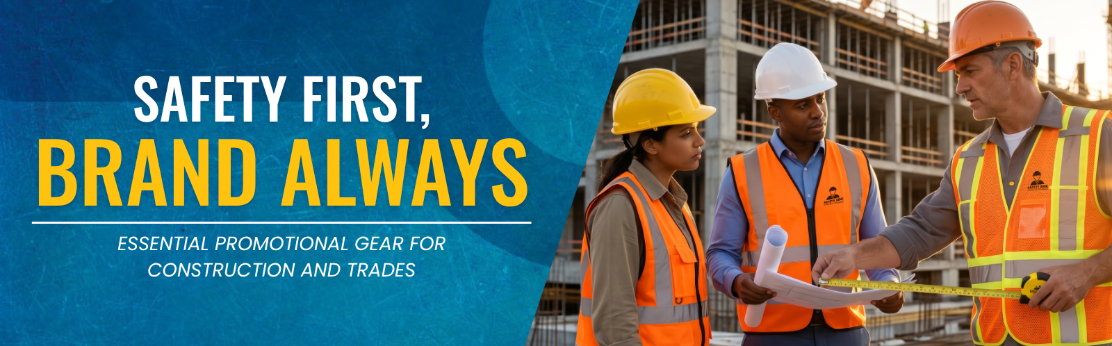 Safety First, Brand Always: Essential Promotional Gear for Construction and Trades