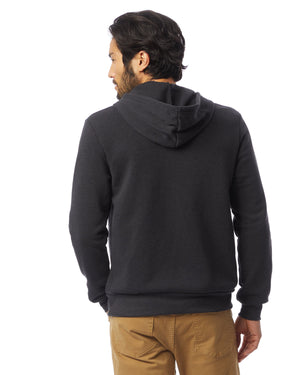 Alternative Unisex Challenger Eco-Fleece Hoodie - Back