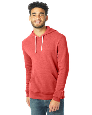 Alternative Unisex Challenger Eco-Fleece Hoodie - Eco True Red