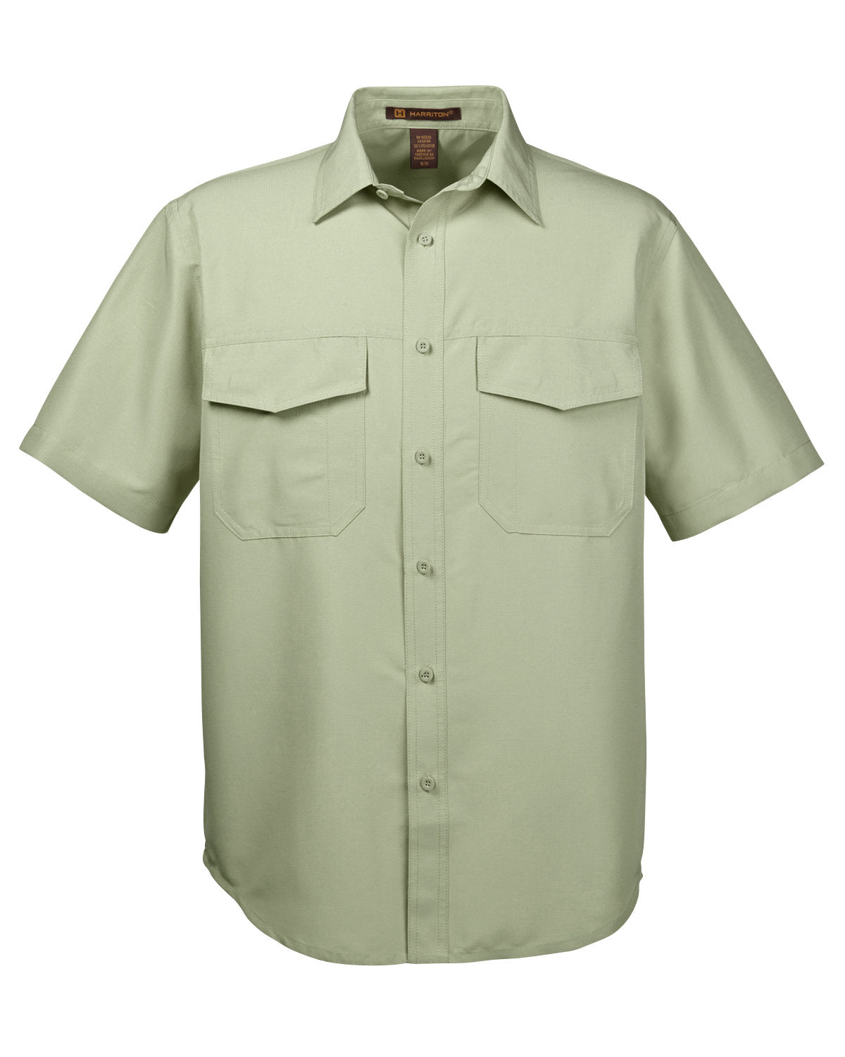 Men's Key West Short-Sleeve Performance Staff Shirt - Green Mist