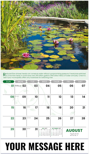 Go Green - 2027 Promotional Calendar