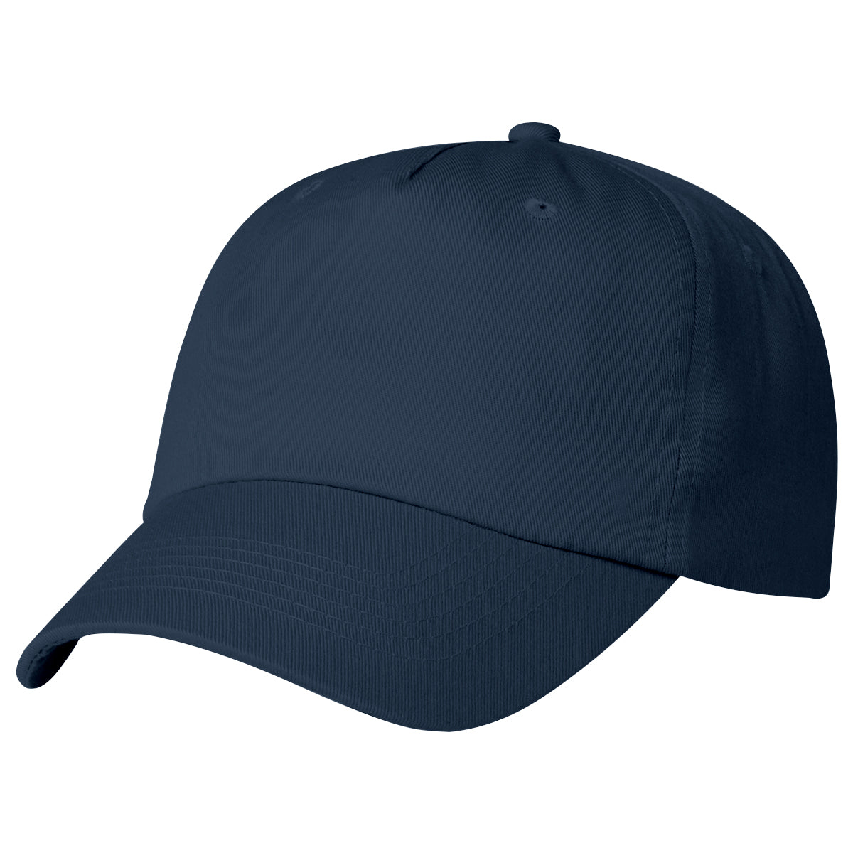 5 Panel Polyester Cap - Navy Blue