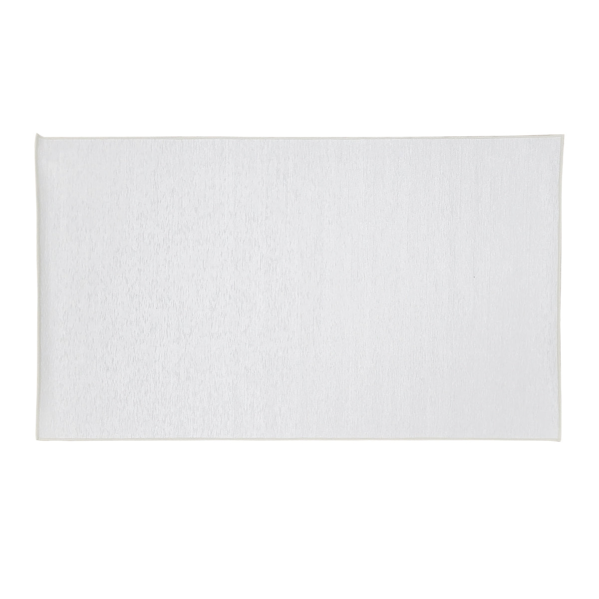 51" X  31 ½" Washable Rug - White