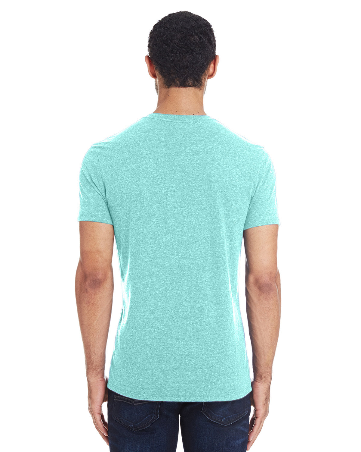 Threadfast Unisex Triblend Short-Sleeve T-Shirt - Back