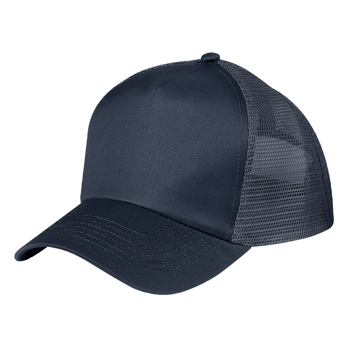 5 Panel Mesh Back Price Buster Cap - Navy Blue