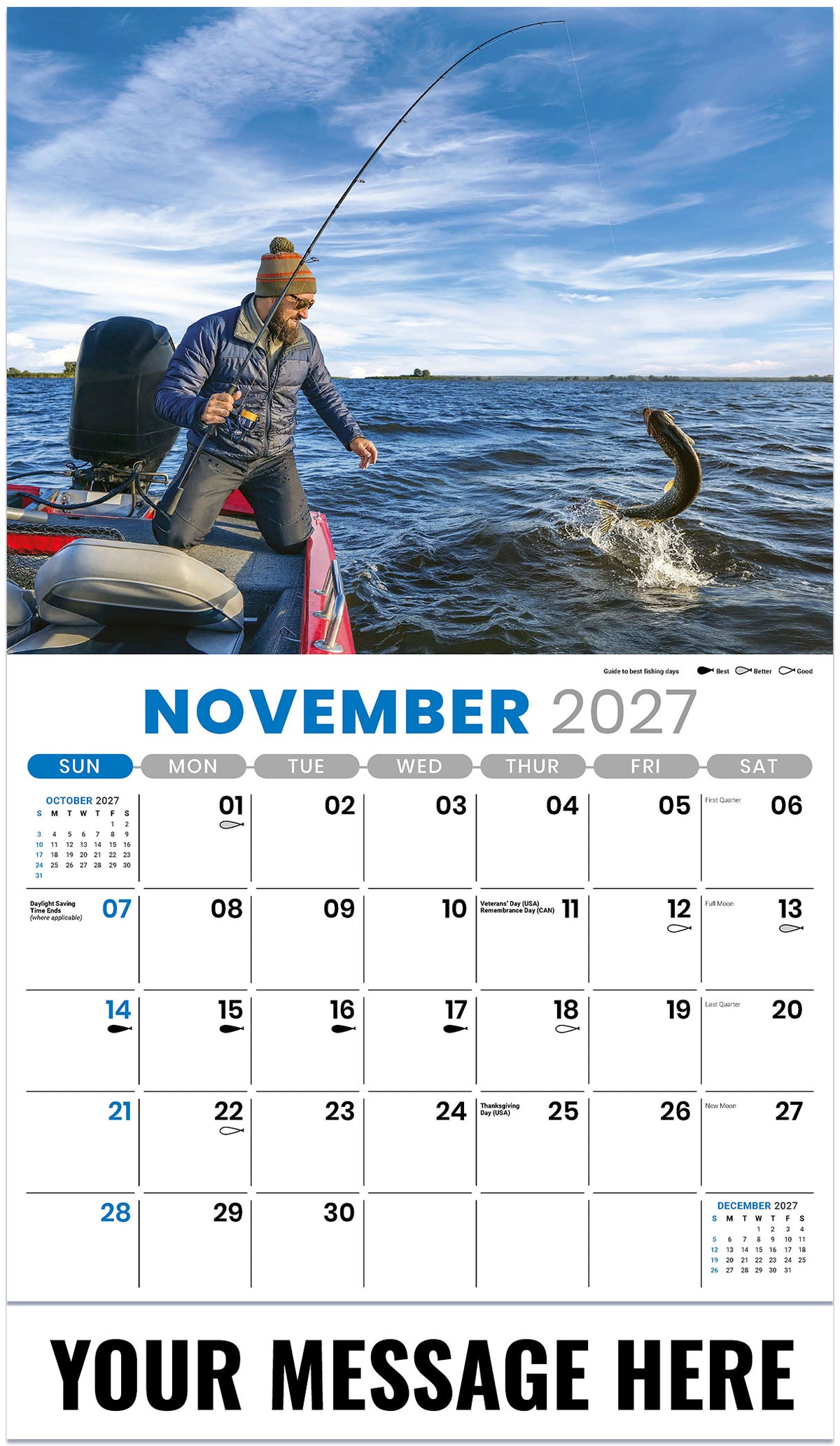 Fishing and Hunting - 2027 Promotional Calendar