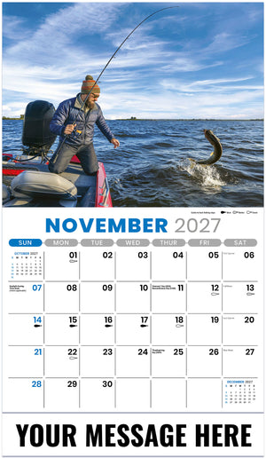 Fishing and Hunting - 2027 Promotional Calendar