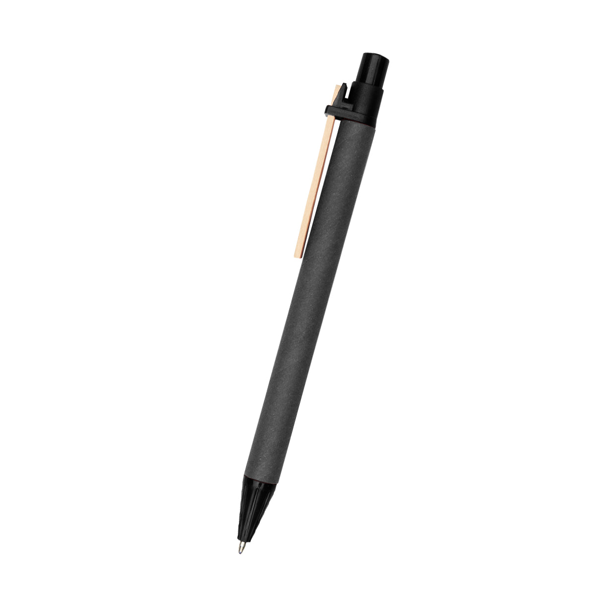 Eco-Inspired Pen With Color Barrel - Black