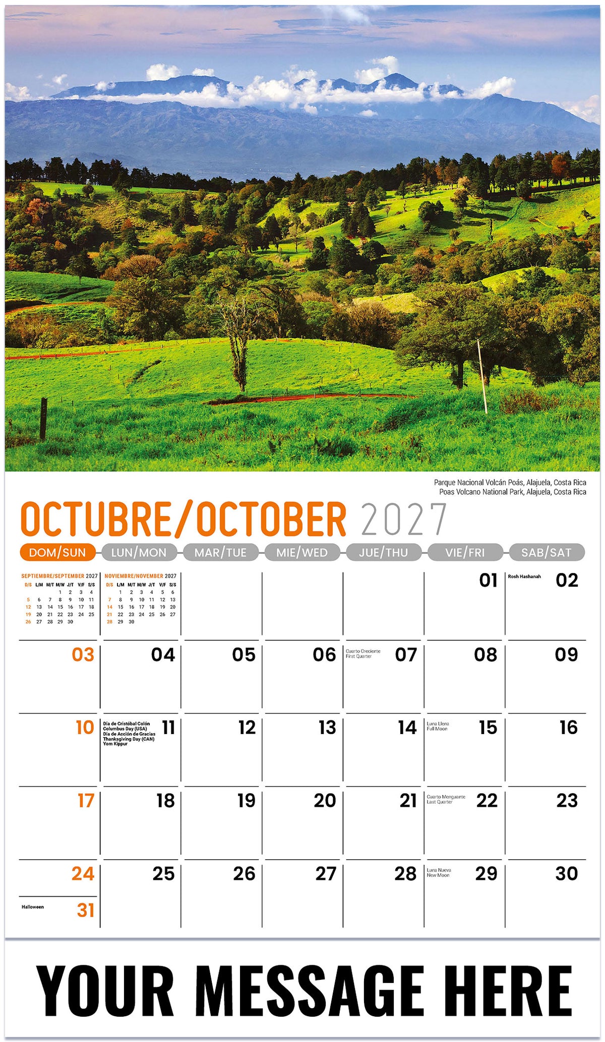 Beauty of Latin America (Bilingual) - 2027 Promotional Calendar