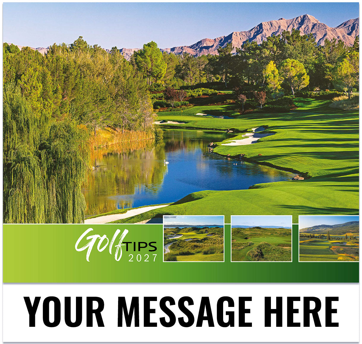 Golf Tips - 2027 Promotional Calendar