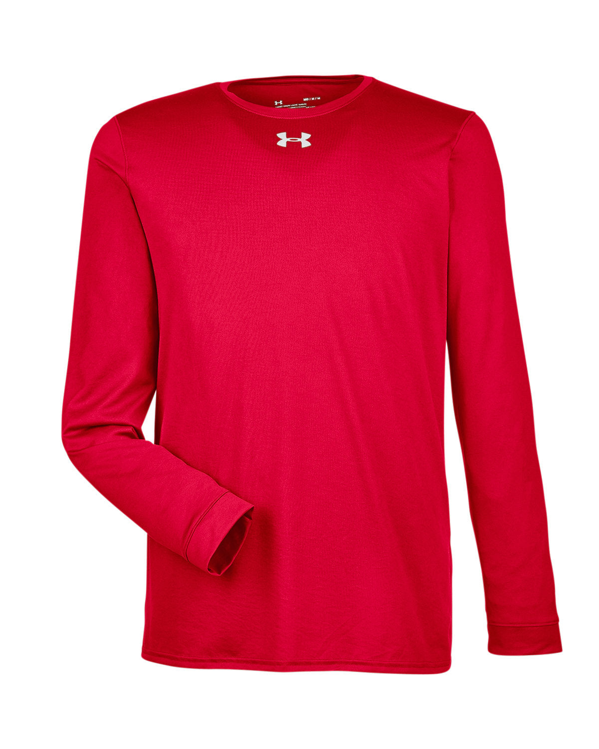 Under Armour Men's Long-Sleeve Locker T-Shirt 2.0 - Red/Silver