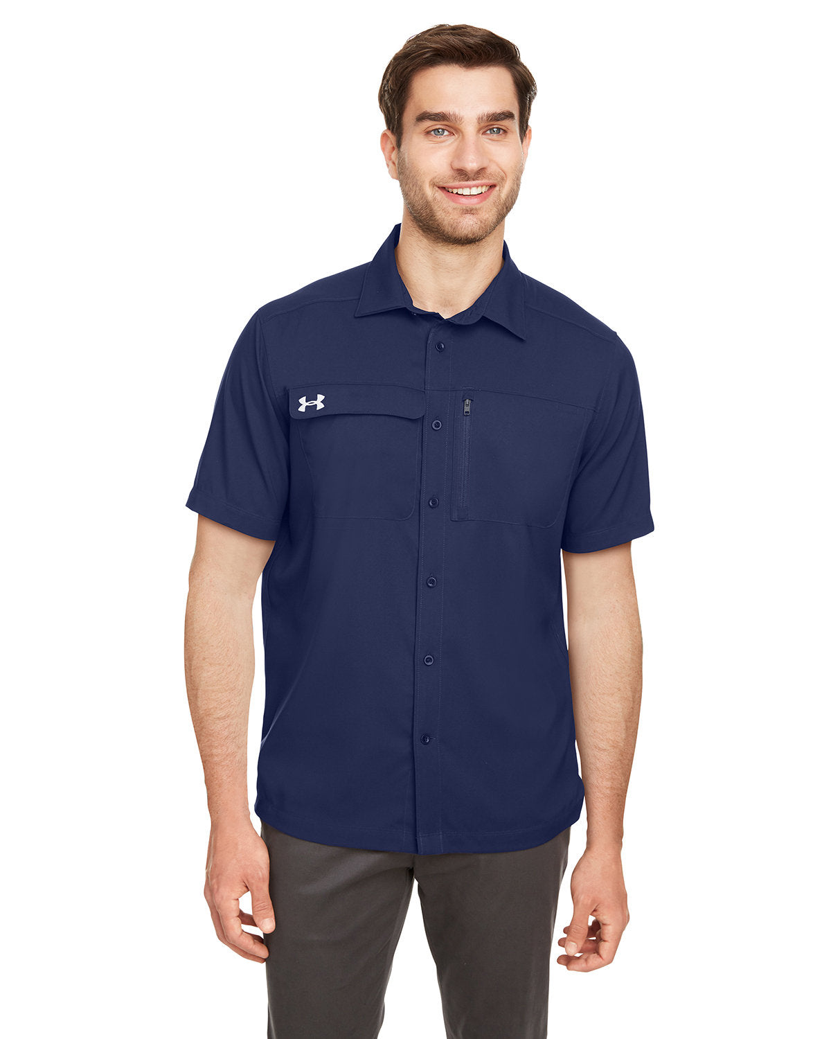 Under Armour Men's Motivate Coach Woven Shirt - Front