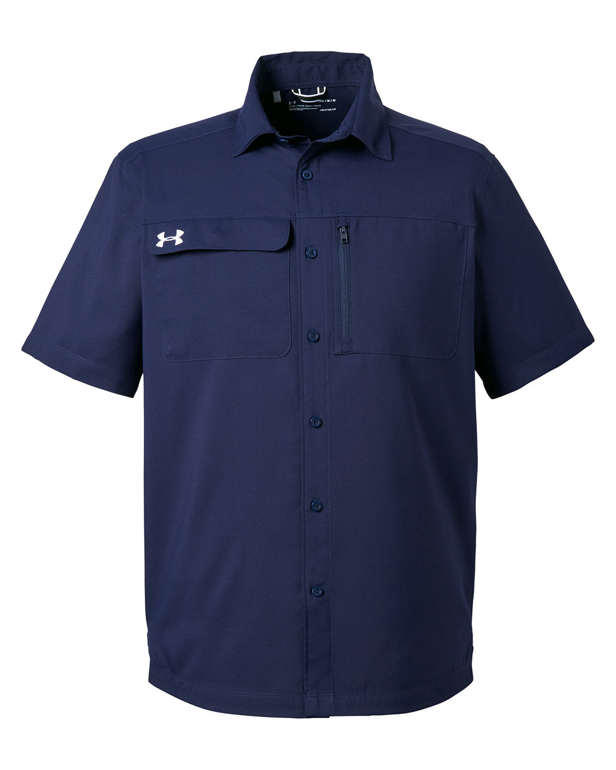 Under Armour Men's Motivate Coach Woven Shirt - Md Nvy